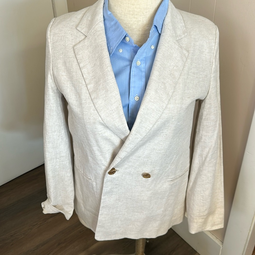 Brand new linen blazer